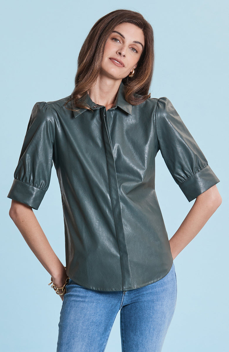 The Classic (Vegan) Leather T-shirt – So Stunning Designs, LLC