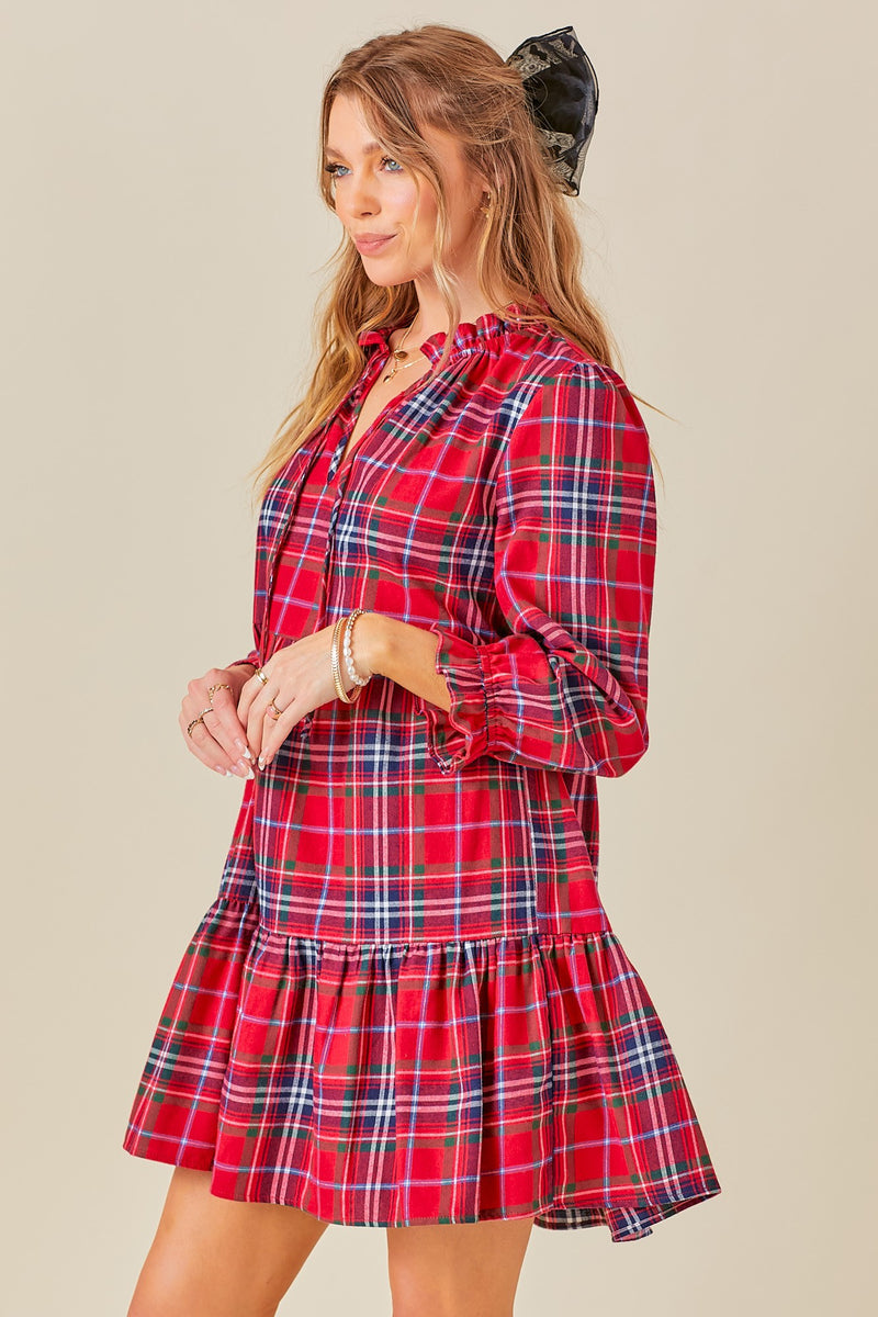 The Lucky Knot's Holiday Plaid Dress Collection For Women – THE LUCKY KNOT