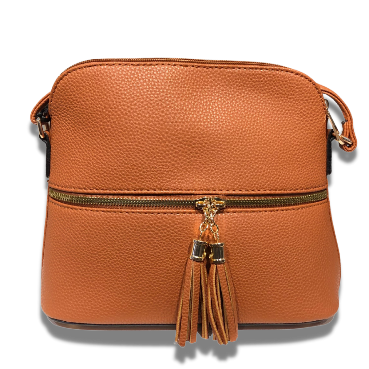 Elegant Vintage Davido Gracia Italy Tan Cognac Ostrich Skin & Leather Timeless Classic Satchel Two Way Purse Top Handle Handbag Shoulder Bag
