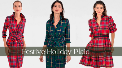 The Most Stylish and Festive Gretchen Scott Plaid Dresses