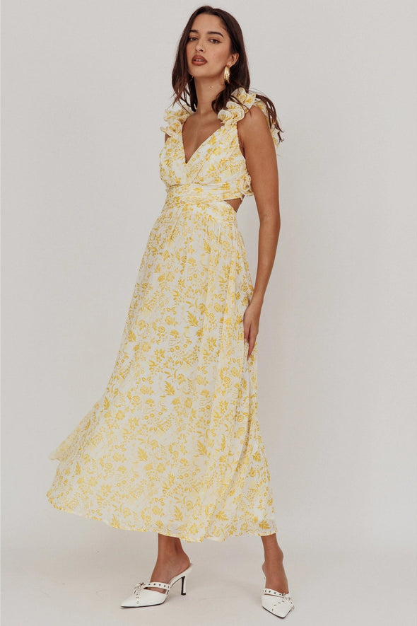 Newport Floral Maxi Dress