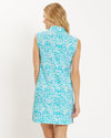 Back view of the Jude Connally Kristen Dress - Painted Tile Aqua