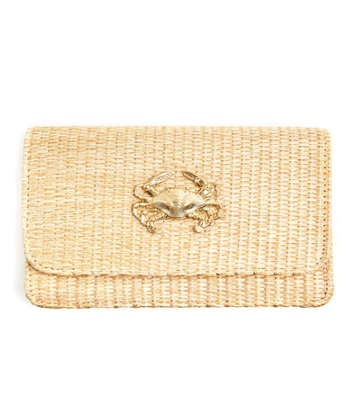 Lisi Lerch Ruby Straw Clutch - Crab