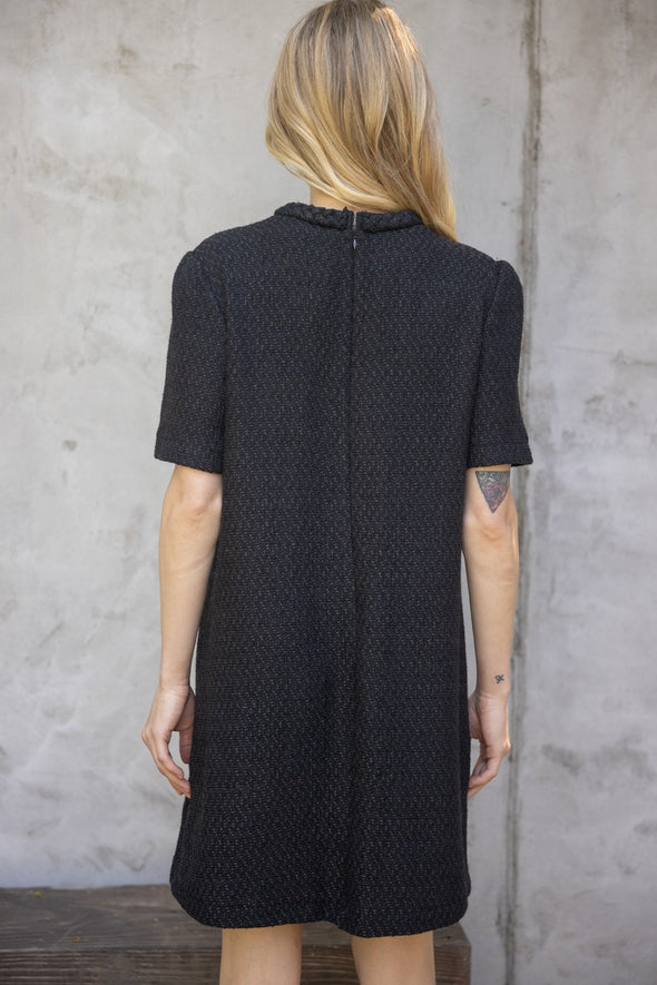 Kennedy Tweed Dress Black