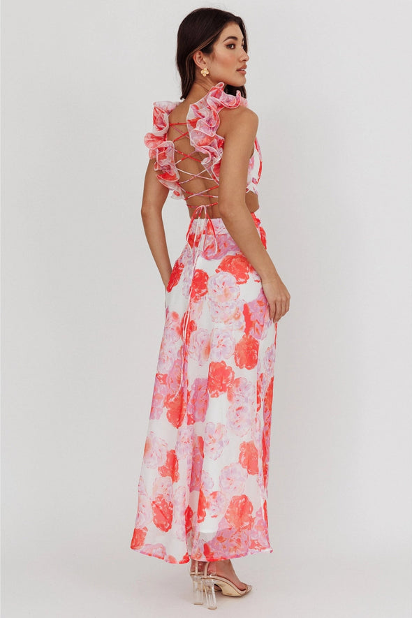 Cape Cod Floral Maxi - Pink