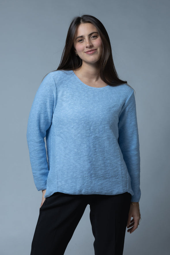 Avalin Sweater - Sky Blue