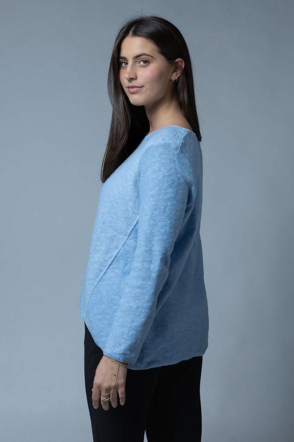 Avalin Sweater - Sky Blue