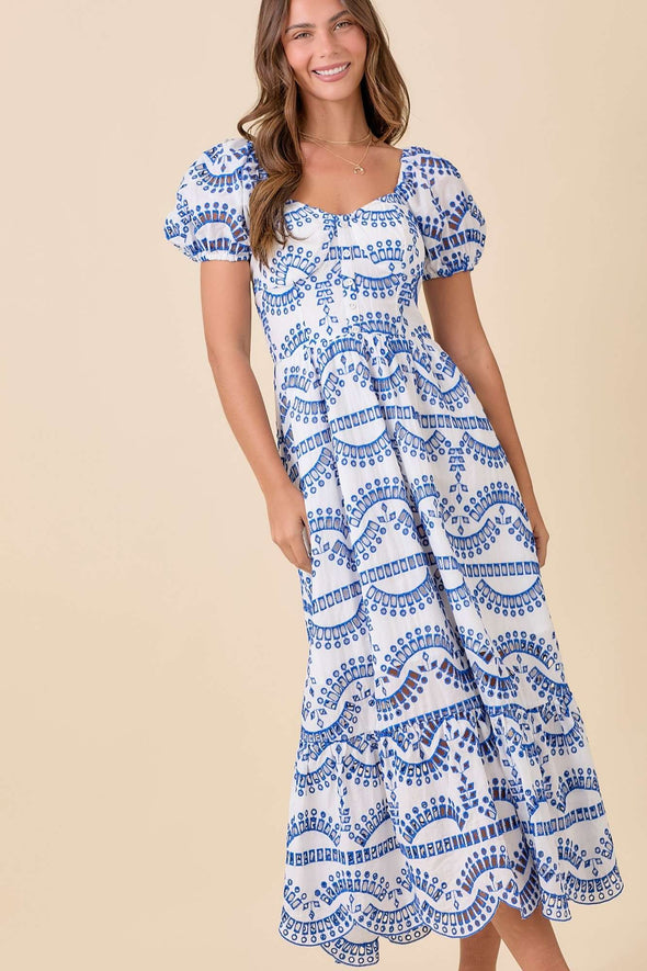 Mykonos Eyelet Maxi