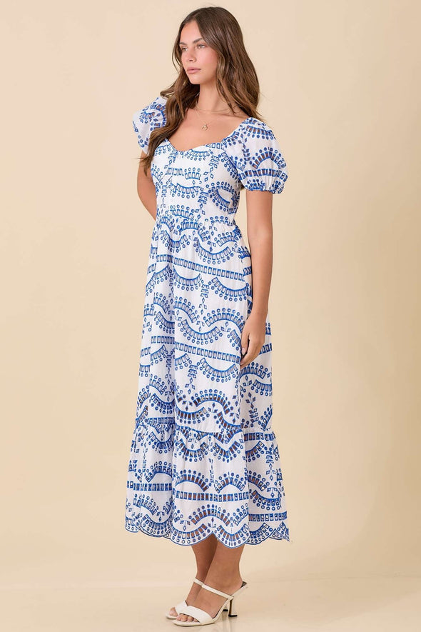 Mykonos Eyelet Maxi