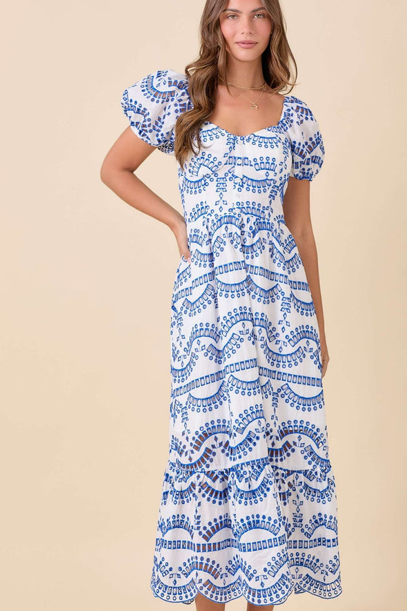 Mykonos Eyelet Maxi