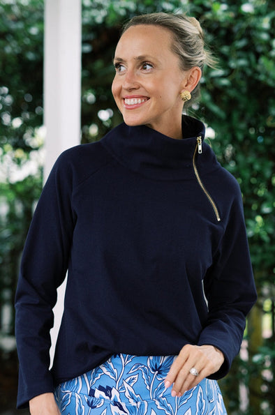 Duffield Lane Bowen Sweatshirt - Navy