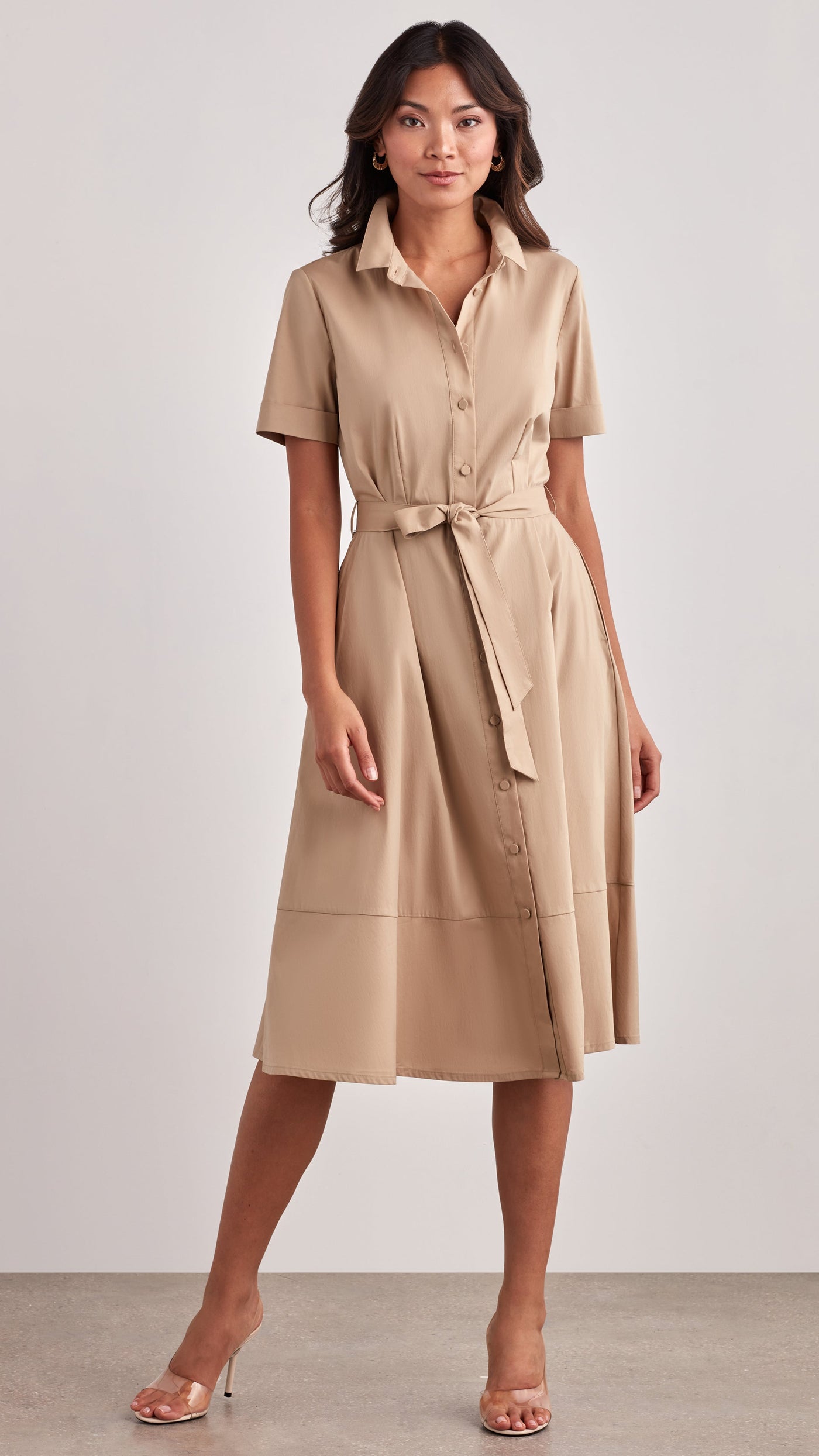 Herlipto Signs of Autumn Belted Dress - ロングワンピース