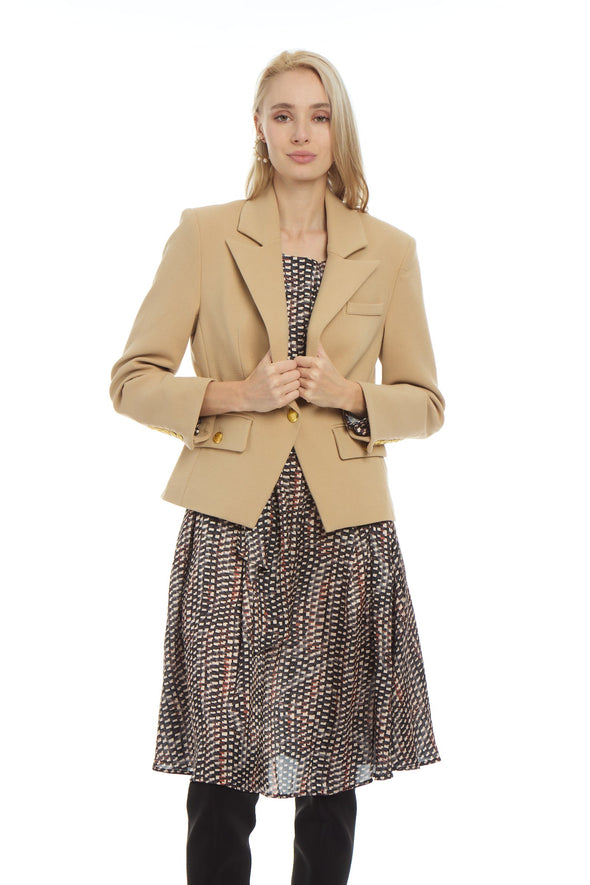 Patty Kim Bridgette Blazer - Camel