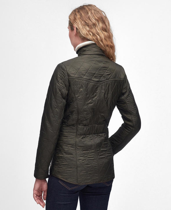 Barbour Cavalry Polarquilt Jacket Dark Olive