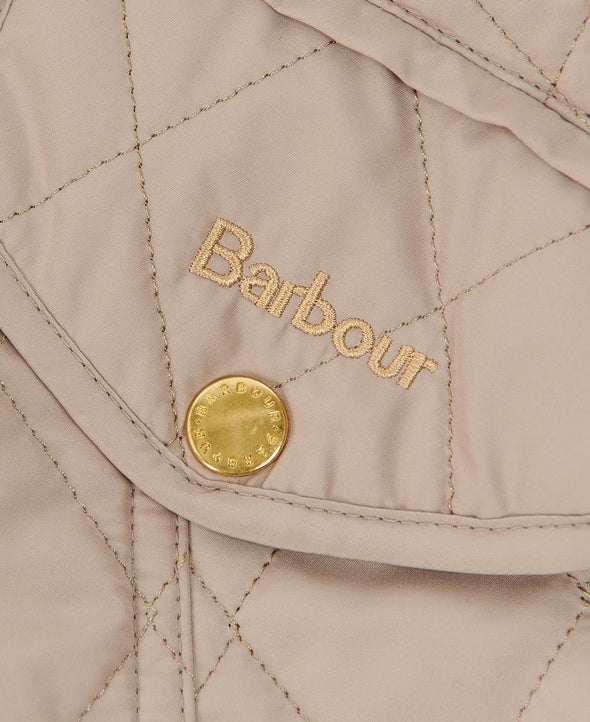 Barbour Millfire Quilted Jacket - Light Fawn Classic