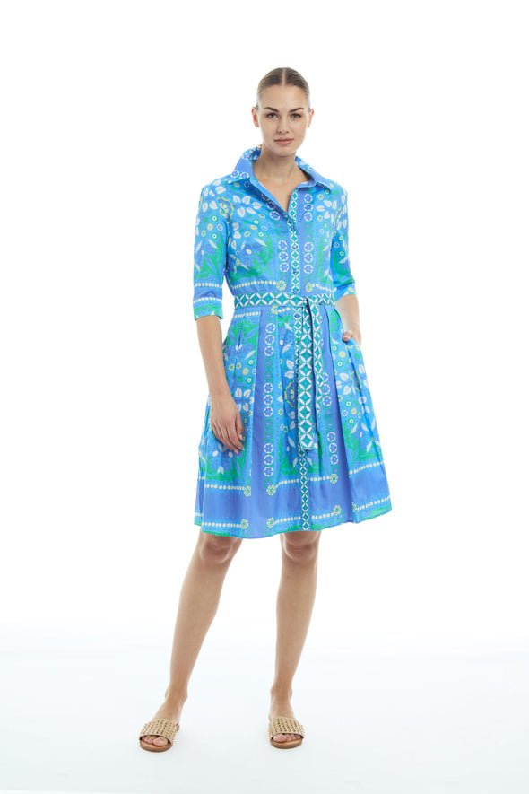 Patty Kim Kelly Dress - Blue Etro