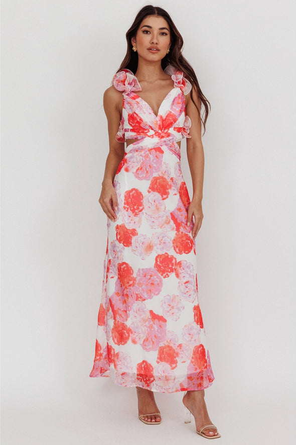 Cape Cod Floral Maxi - Pink