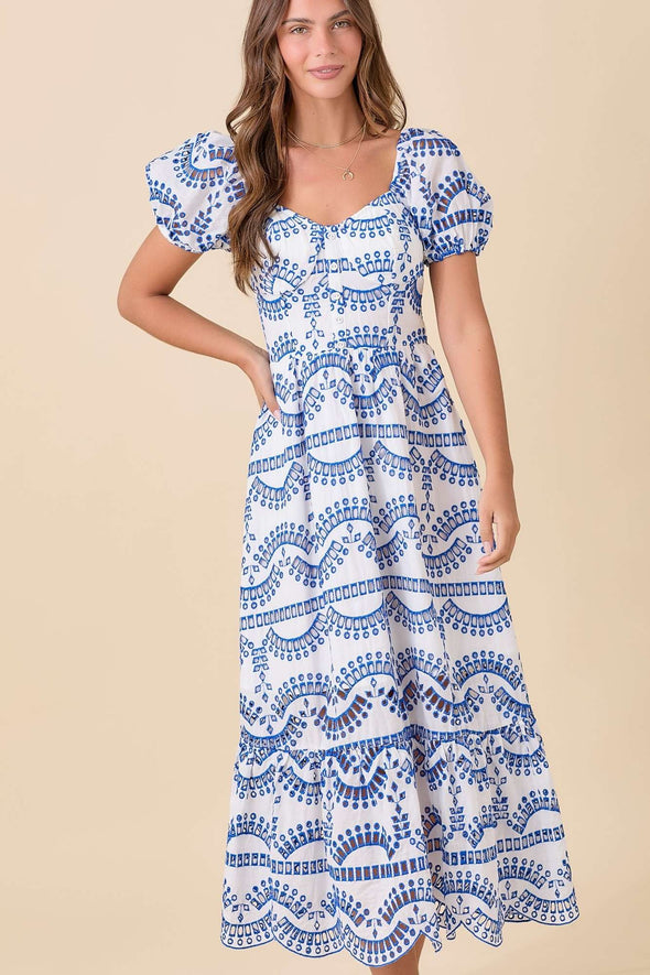 Mykonos Eyelet Maxi