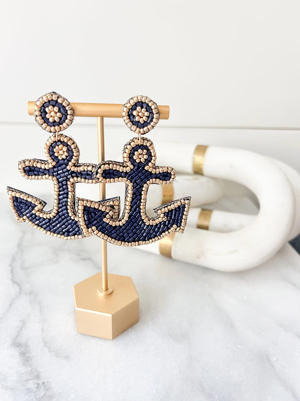 Anchor Away Earring