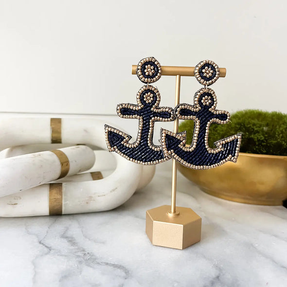 Anchor Away Earring