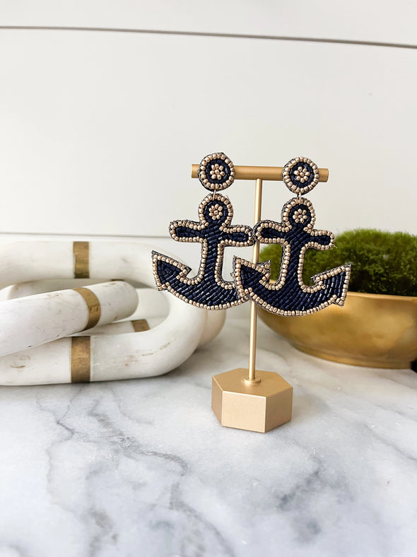 Anchor Away Earring