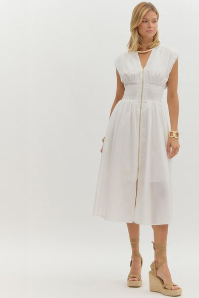 Marylin Maxi Dress - White