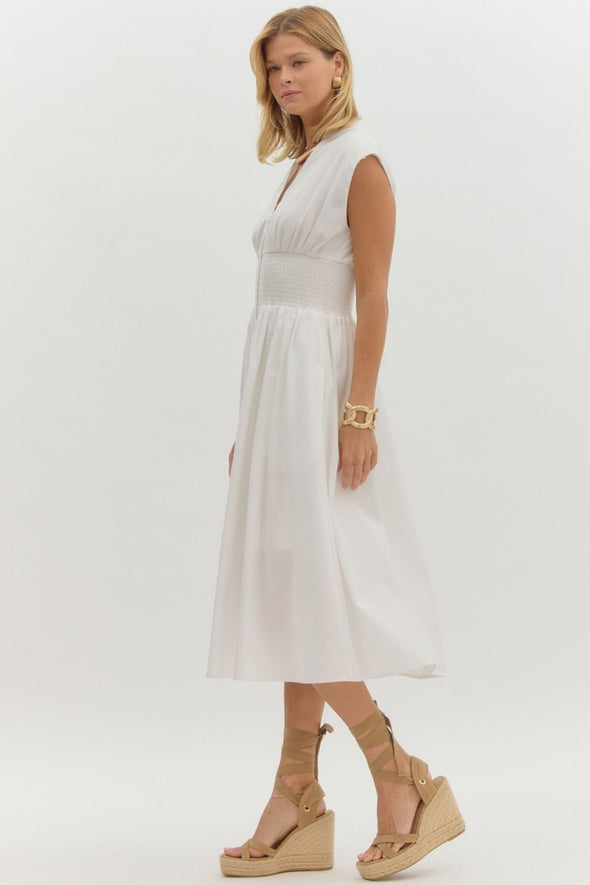 Marylin Maxi Dress - White