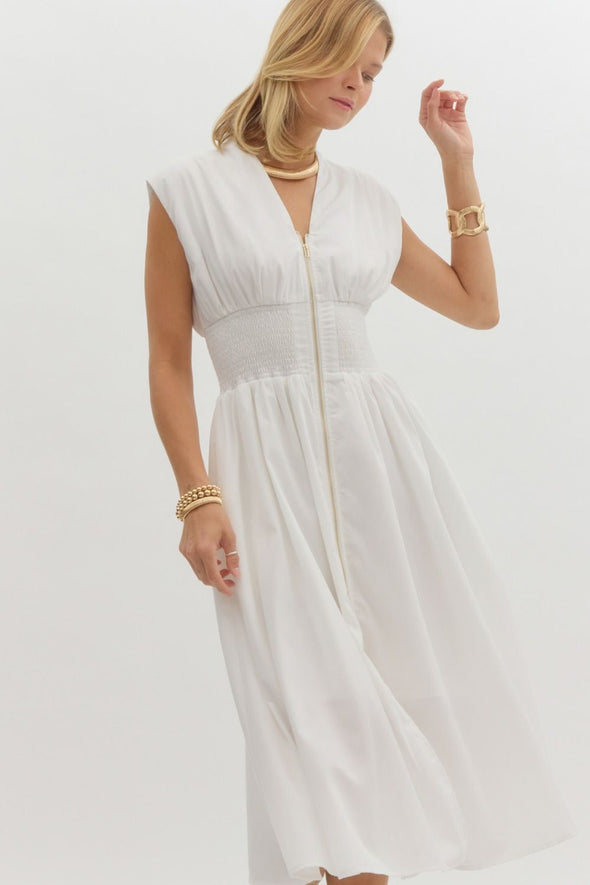 Marylin Maxi Dress - White