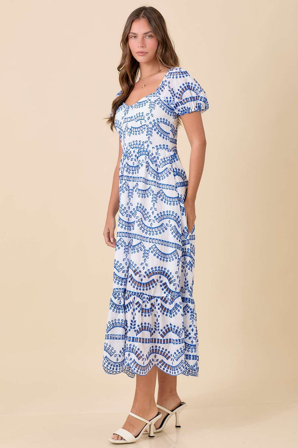 Mykonos Eyelet Maxi